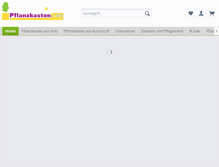 Tablet Screenshot of pflanzkasten.com